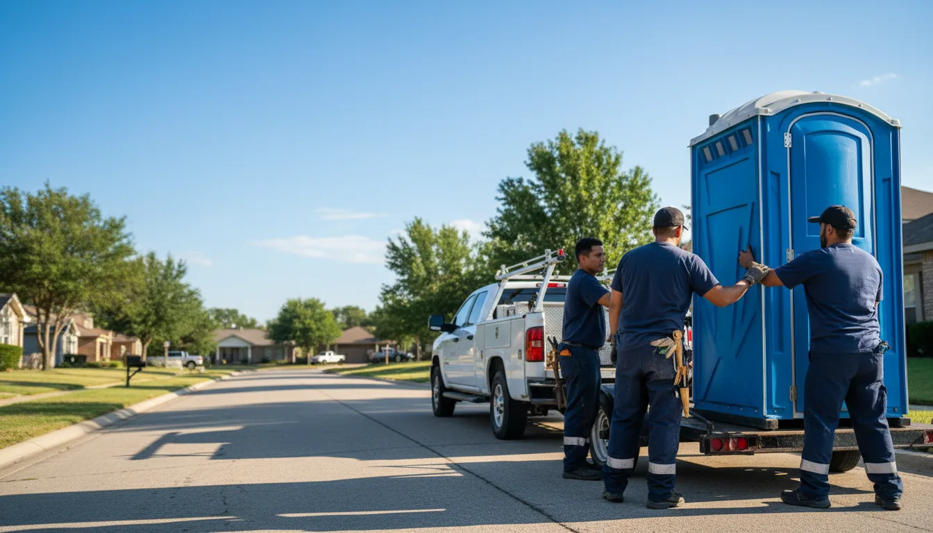 Portable Toilet Rental in Woodsboro, TX near me